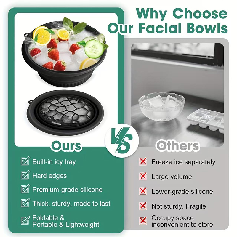 Face Ice Bath Bowl Detail